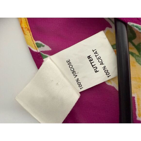 VNG Divina Of Switzerland Women’s Bohemian Floral Fusia Dress Sz 44 EU/L US*Note - Picture 6 of 13